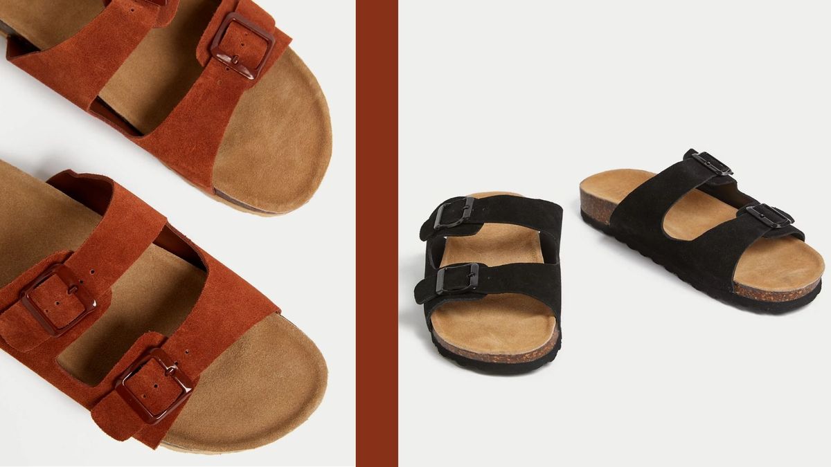 Tyto pohodlné mezky M&S jsou výhodné obdoby Birkenstocku